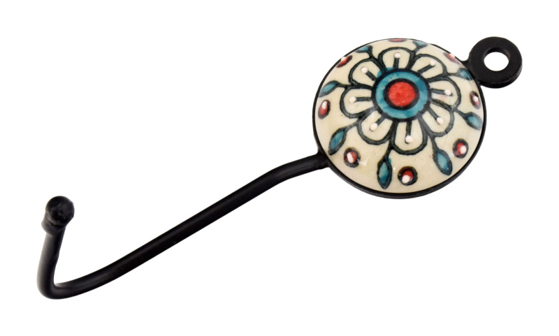 Sanu Babu Keramický věšáček, ruční práce, 13cm (8B)