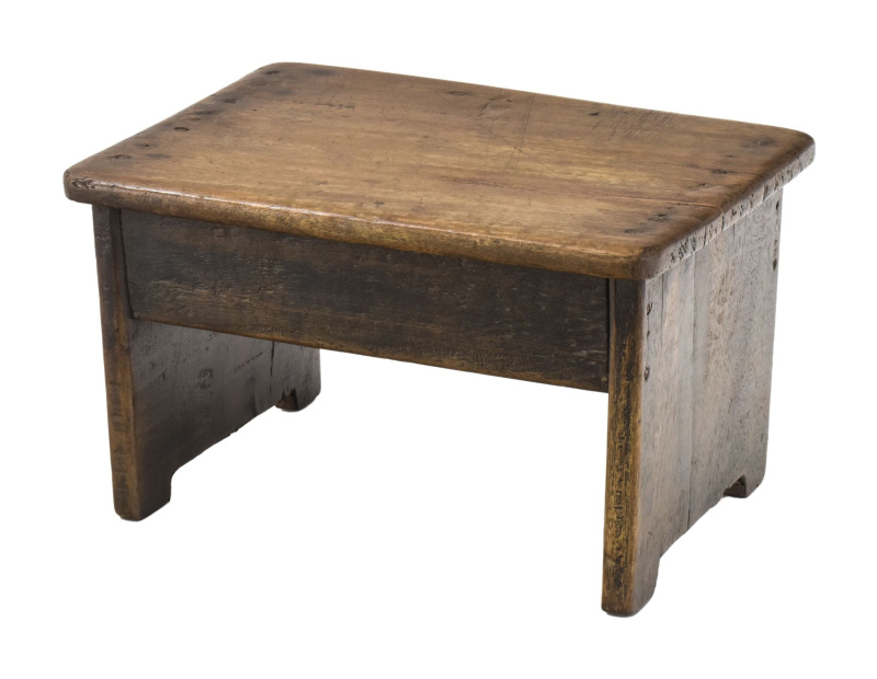 Sanu Babu Mini stolička, teak, 35x24x20cm