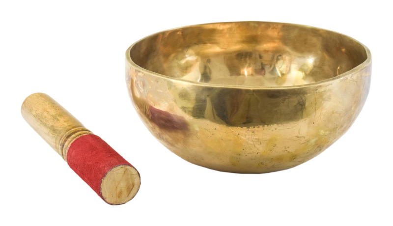 Sanu Babu Tibetská mísa, "Jam", ručně tepaná, průměr 19cm
