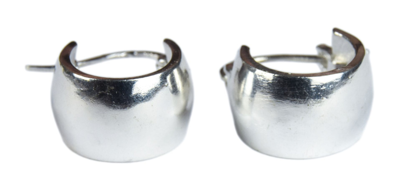 Sanu Babu Náušnice, postříbřeno (10µm) délka 19mm (09)