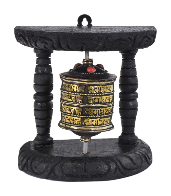 Sanu Babu Modlitební mlýnek na stěnu, 14x10x15cm (5R)