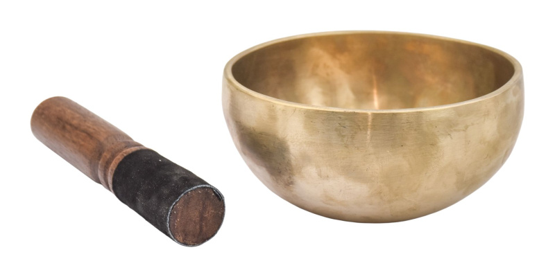 Sanu Babu Tibetská mísa, "Jam", ručně tepaná, průměr 12cm (5A)