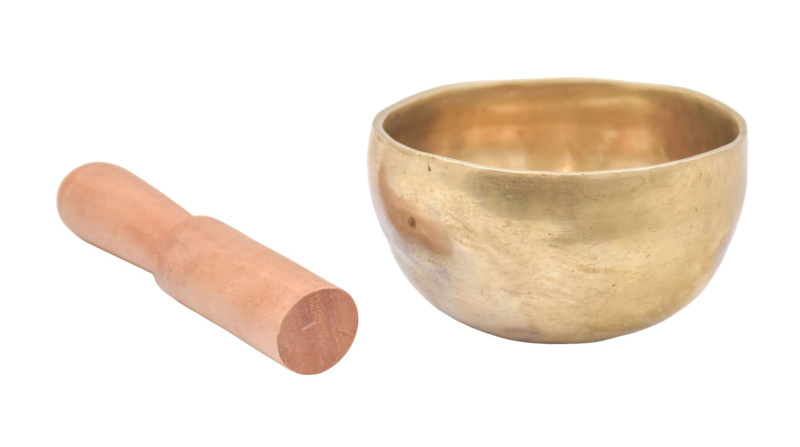 Sanu Babu Tibetská mísa, "Jam", ručně tepaná, průměr 11cm