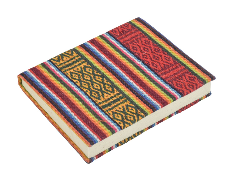 Sanu Babu Notes, "Bhutani", ruční rýžový papír, 11x14x2cm, 42listů