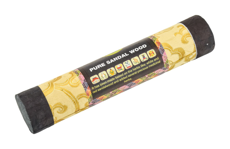 Sanu Babu Bhútánské vonné tyčinky "Pure Sandal Wood", 20x4cm