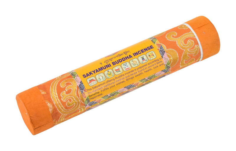 Sanu Babu Bhútánské vonné tyčinky "Sakyamuni Buddha Incense", 20x4cm