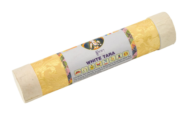 Sanu Babu Bhútánské vonné tyčinky "White Tara", 20x4cm (3R)