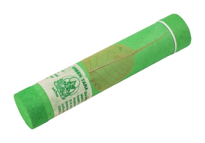 Sanu Babu Bhútánské vonné tyčinky "Offering incense Green Tara", 20x4cm