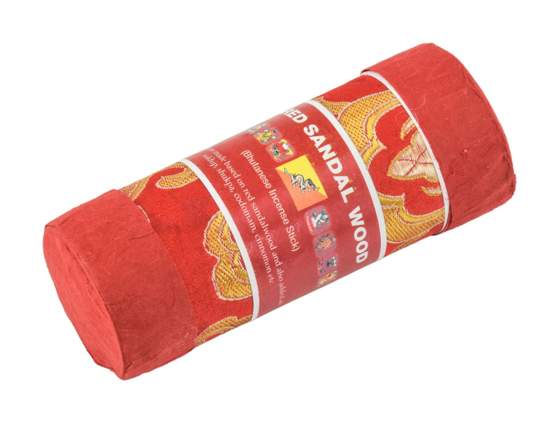 Sanu Babu Bhútánské vonné tyčinky "Red Sandal Wood", 10x4cm (4A)