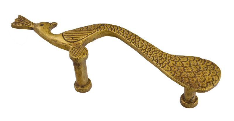 Sanu Babu Dveřní madlo, páv, 24cm (9X)