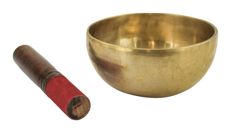 Sanu Babu Tibetská mísa, "Jam", ručně tepaná, průměr 15cm