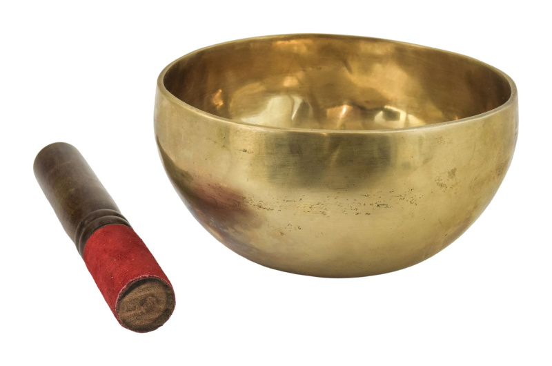 Sanu Babu Tibetská mísa, "Jam", ručně tepaná, průměr 18cm