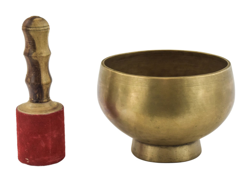 Sanu Babu Tibetská mísa, antik, "Old Stand", podstavec, průměr 17cm