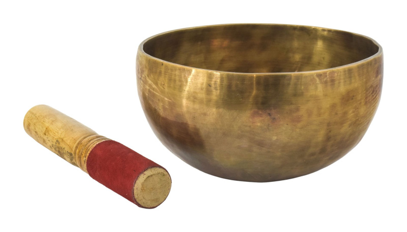 Sanu Babu Tibetská mísa, "Jam", ručně tepaná, průměr 17cm (70)