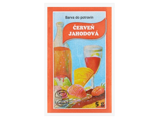 Barva do potravin červeň jahodová 5g