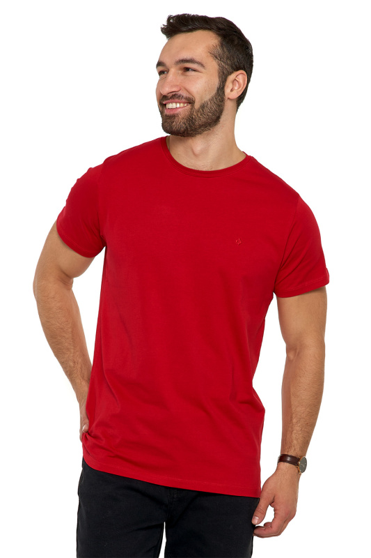 Pánské tričko Moraj OTS1500-003 Barva: Červená, Velikost: 3XL