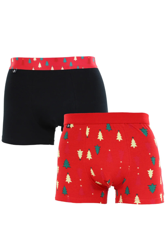 Boxerky Moraj MBX600-005/2 pcs Barva: Černá, Velikost: L