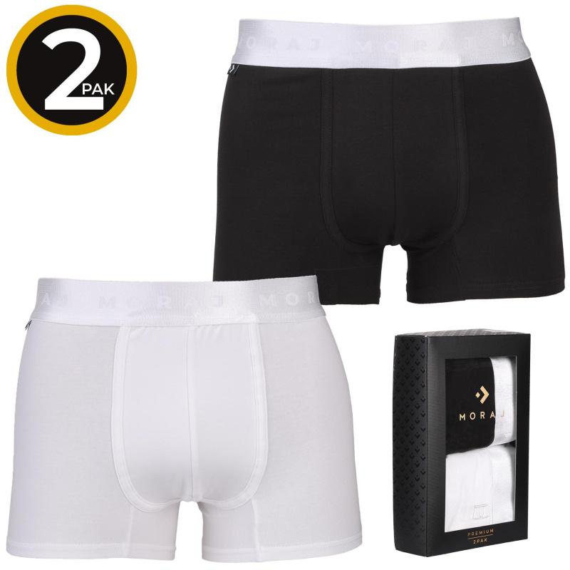 Boxerky Moraj PREMIUM MBX1500-005/2 Barva: Černá, Velikost: L
