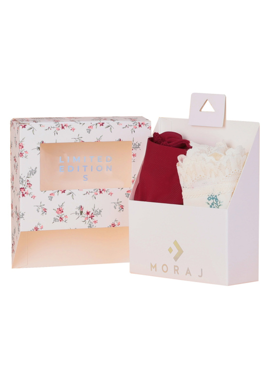 Tanga Moraj BCL1900-011/2 pcs Barva: Bordó, Velikost: L