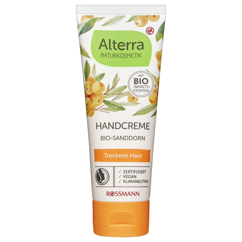 Alterra Naturkosmetik krém na ruce rakytník