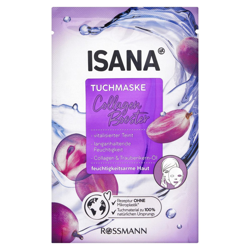 ISANA Pleťová maska s kolagenem