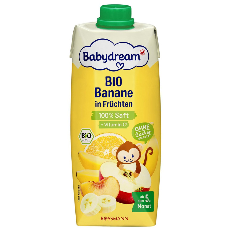 Babydream BIO Ovocná šťáva banán
