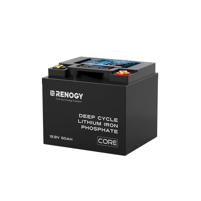 Renogy CORE 50Ah 12V LiFePO4 baterie Deep Cycle|IP 65|Záruka 5 let