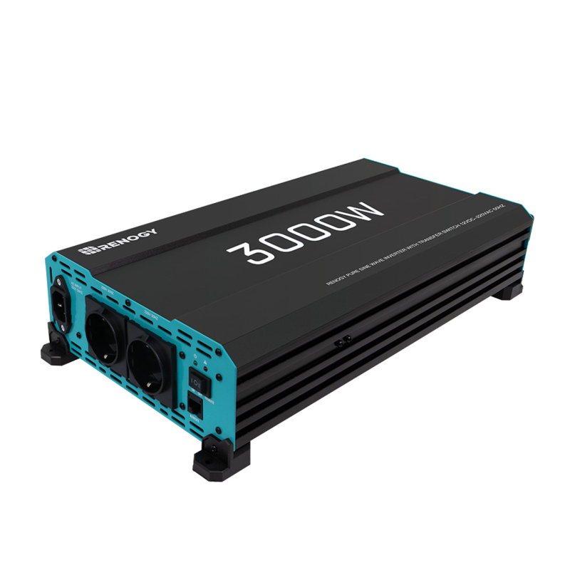 Renogy měnič napětí 3000W čistá sinusoida 12V