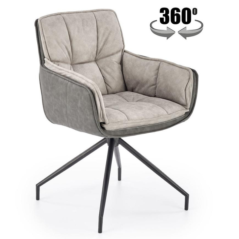 Židle K523 šedá
