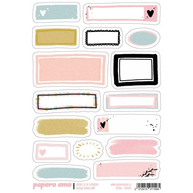 Samolepky A6 - Štítky