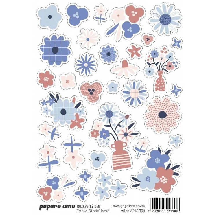 Samolepky A6 - Váza