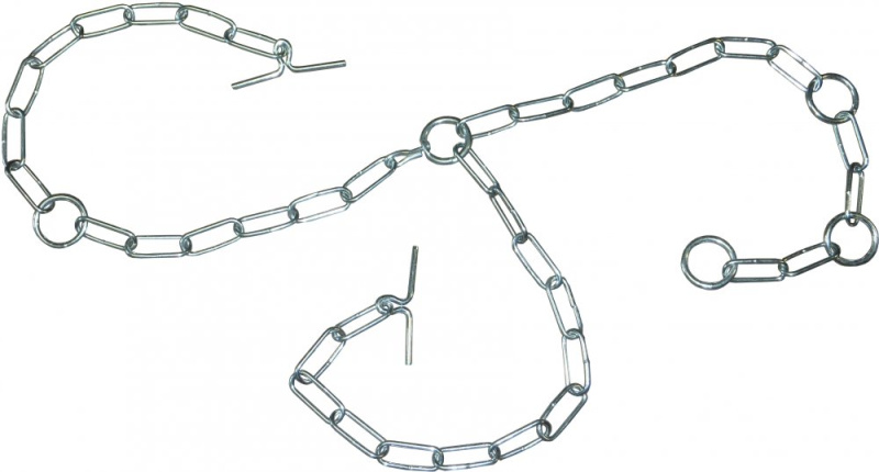 Řetěz žlabový fi8