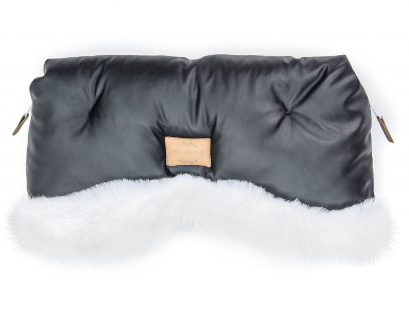 Floo for baby Rukávník Alaska - shine black/white