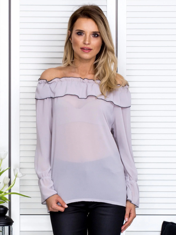 Halenka MI BZ 17322.17 šedá S