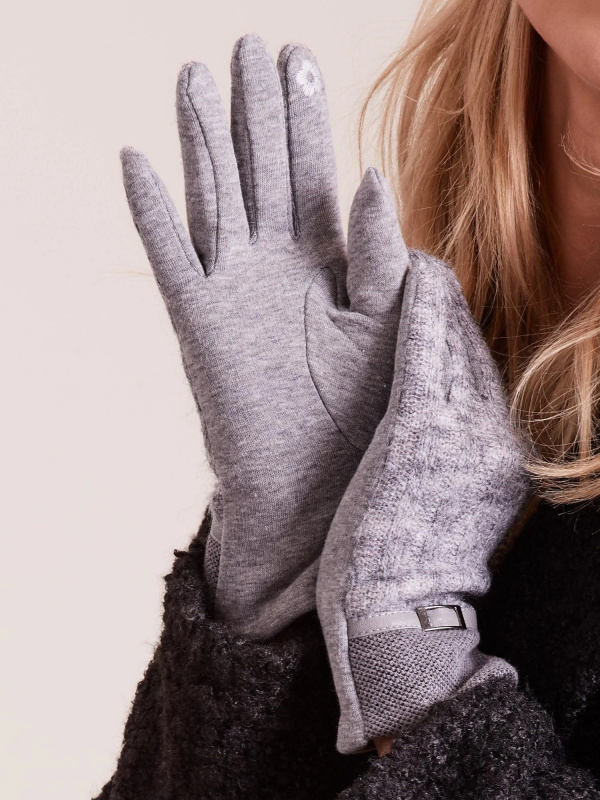 Rukavice AT RK 9501.14 šedá L/XL