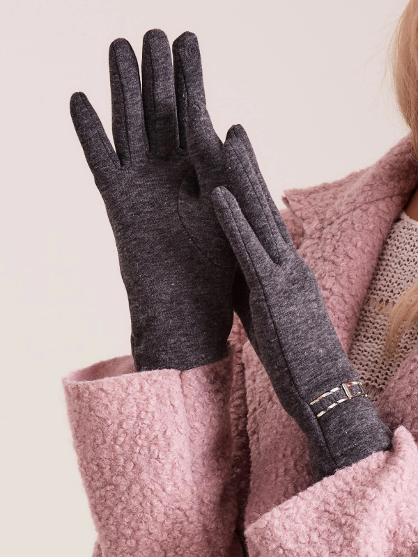 Rukavice AT RK 6202 1.22 tmavě šedá L/XL