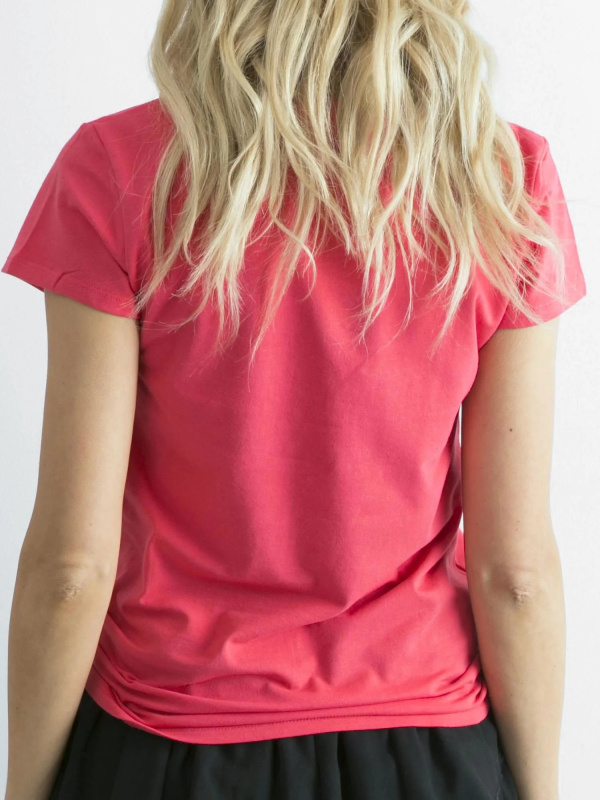 Tričko RV-TS-4623.89 BASIC FEEL GOOD Barva: Růžová, Velikost: S