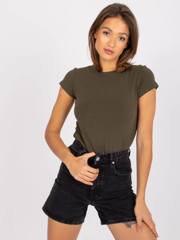 Tričko RV-TS-4623.99 BASIC FEEL GOOD Barva: Zelená, Velikost: XS