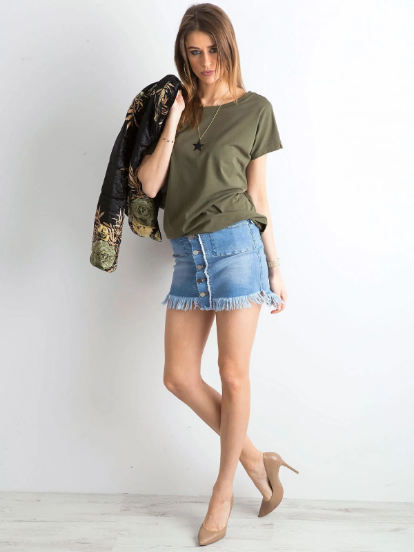 Tričko RV TS 4662.28P khaki S