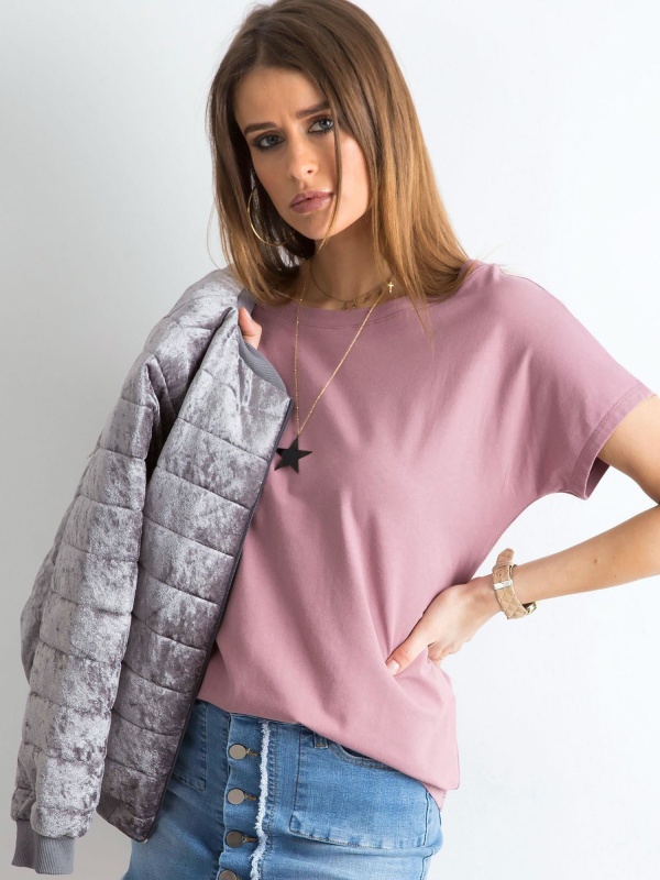 Tričko RV-TS-4662.35P BASIC FEEL GOOD Barva: Modrá - tmavě, Velikost: XS