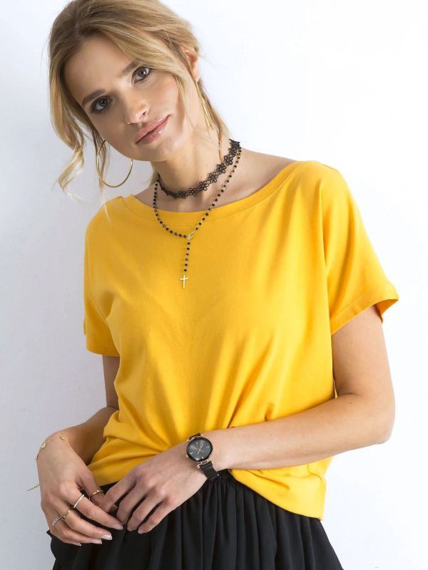 Tričko RV TS 4662.86 tmavě žlutá M