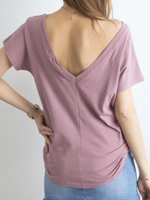 Tričko RV-TS-4662.35P BASIC FEEL GOOD Barva: Růžová - tmavě, Velikost: M