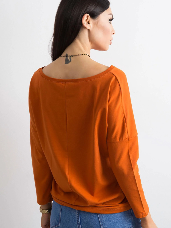 Halenka RV BZ 4691.44P tmavě oranžová S