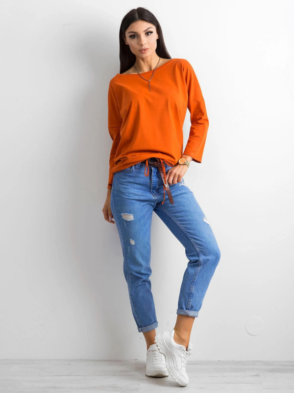 Halenka RV BZ 4691.44P tmavě oranžová XL