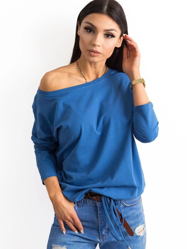 Halenka RV BZ 4691.45P tmavě modrá XS
