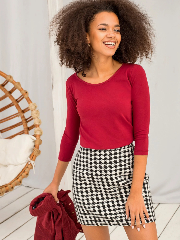 Halenka RV BZ 4690.28 bordó XL