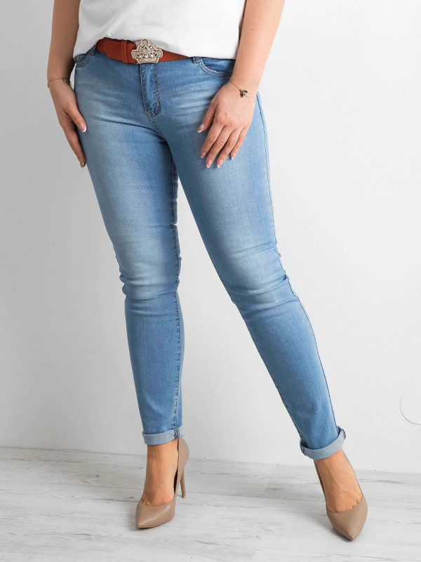 Dámské riflové kalhoty 7134 - FPrice 29 jeans-modrá