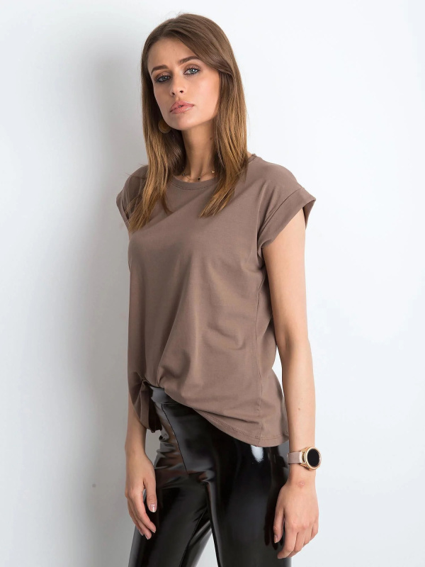 Tričko RV TS 4833.69P hnědá M