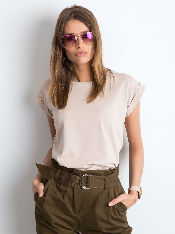 Dámské tričko Fashionhunters Plain