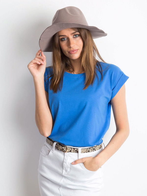 Tričko RV-TS-4833.88P BASIC FEEL GOOD Barva: Modrá - tmavě, Velikost: XS